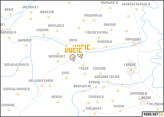 map of Vučić