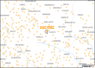 map of Vučinac