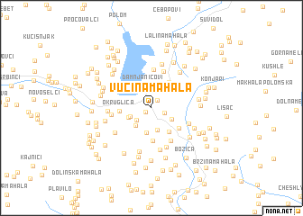 map of Vučina Mahala