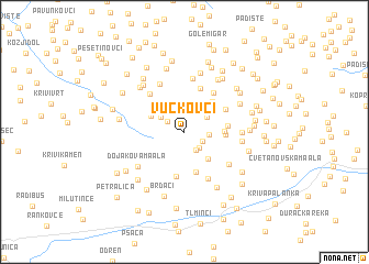 map of Vučkovci