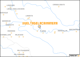 map of Vuelta de La Caimanera