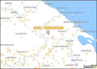 map of Vuelta Redonda