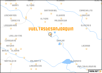 map of Vueltas de San Joaquin