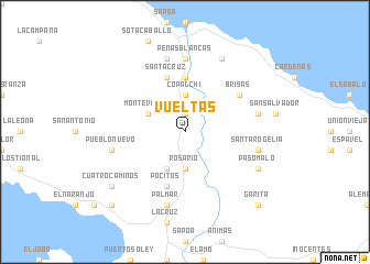 map of Vueltas