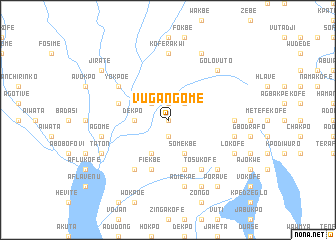 map of Vugangome