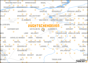 map of Vughtsche Hoeven