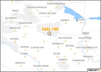 map of Vuglyar