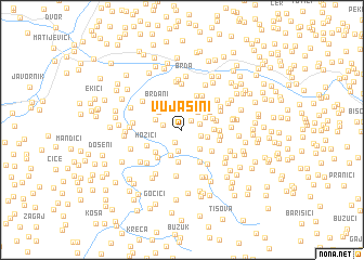 map of Vujasini