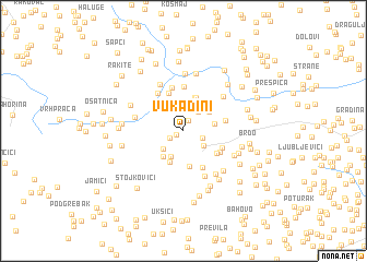 map of Vukadini