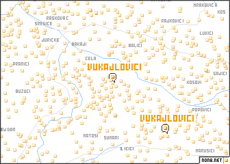 map of Vukajlovići