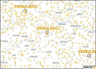 map of Vukajlovići