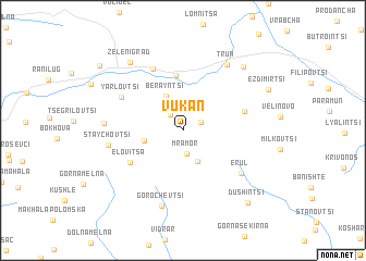 map of Vukan