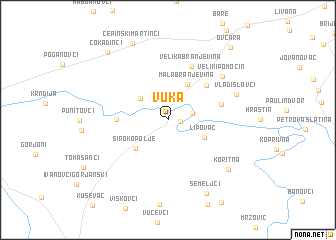 map of Vuka