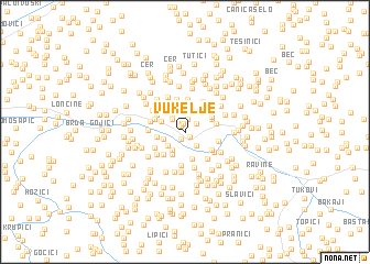 map of Vukelje