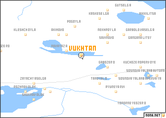 map of Vukhtan