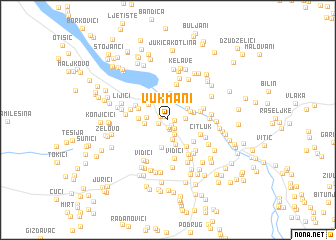 map of Vukmani