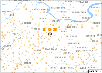 map of Vukmani