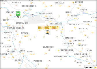 map of Vukmanovo