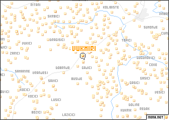 map of Vukmiri