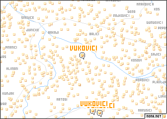 map of Vukovići