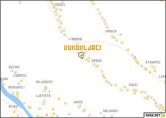 map of Vukovljaci