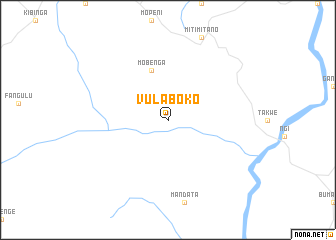 map of Vulaboko