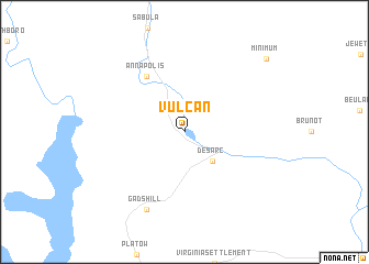 map of Vulcan