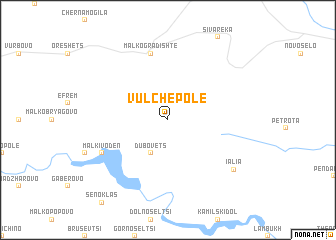 map of Vŭlche Pole