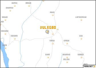 map of Vulegbo