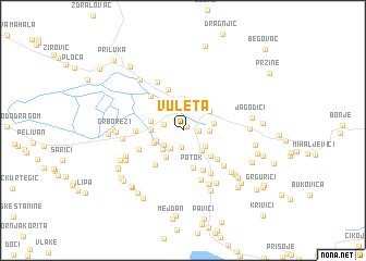 map of Vuleta