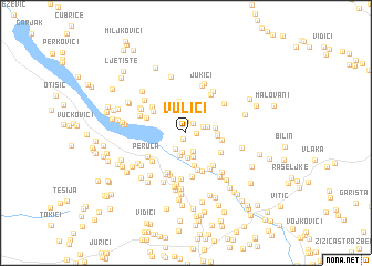 map of Vulići