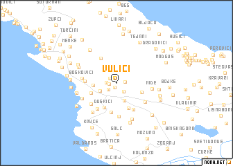 map of Vulići