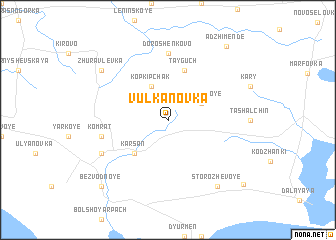 map of Vulkanovka