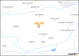 map of Vulʼka