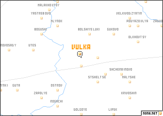 map of Vulʼka