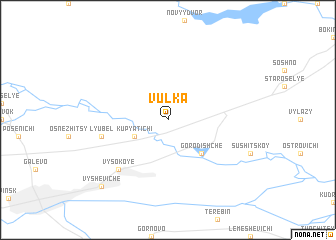 map of Vulʼka