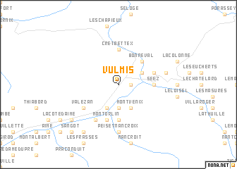 map of Vulmis