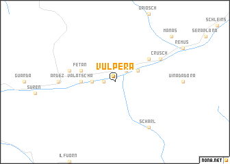 map of Vulpera