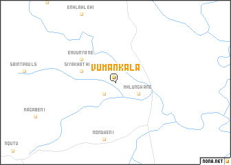 map of Vumankala