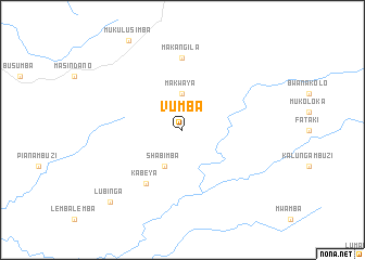 map of Vumba