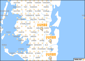 map of Vumba