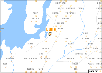 map of Vume