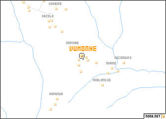 map of Vumonhe