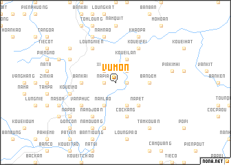 map of Vu Mon