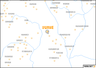 map of Vumwe