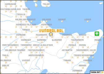 map of Vunabalbal