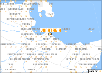 map of Vunatagia