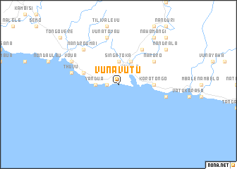 map of Vunavutu