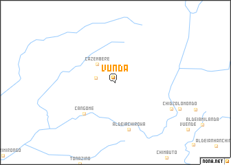 map of Vunda