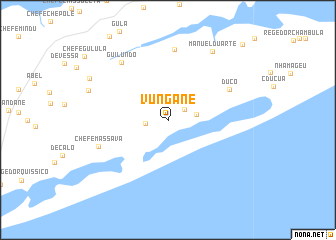 map of Vungane